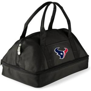 PICNIC TIME NFL Potluck Casserole Carrier, Insulated Thermal Food Carrier, Insulated Casserole Carrier, (Black)(Houston Texans)