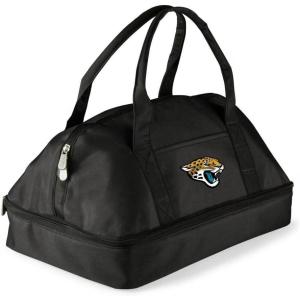 PICNIC TIME NFL Potluck Casserole Carrier, Insulated Thermal Food Carrier, Insulated Casserole Carrier, (Black)(Jacksonville Jaguars)