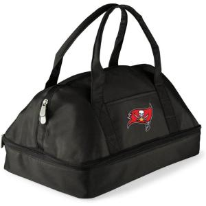 PICNIC TIME NFL Potluck Casserole Carrier, Insulated Thermal Food Carrier, Insulated Casserole Carrier, (Black)(Tampa Bay Buccaneers)