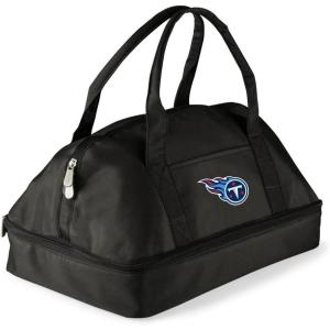 PICNIC TIME NFL Potluck Casserole Carrier, Insulated Thermal Food Carrier, Insulated Casserole Carrier, (Black)(Tennessee Titans)