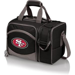 PICNIC TIME NFL Unisex-Adult NFL Malibu Picnic Basket Cooler(Black)