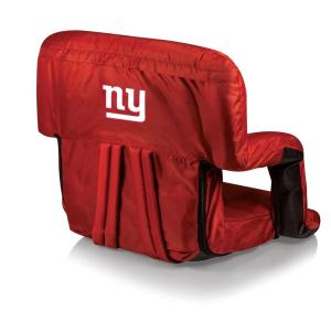 PICNIC TIME Red Buffalo Bills Ventura Seat Portable Recliner Chair(New York Giants  Red)