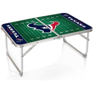 Picnic TIME NFL Concert Mini Portable Table, Small Folding Table, Mini Picnic Table(Houston Texans)