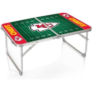 Picnic TIME NFL Concert Mini Portable Table, Small Folding Table, Mini Picnic Table(Kansas City Chiefs)