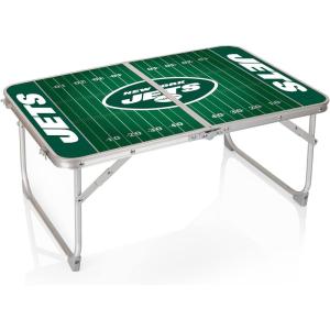 Picnic TIME NFL Concert Mini Portable Table, Small Folding Table, Mini Picnic Table(New York Jets)