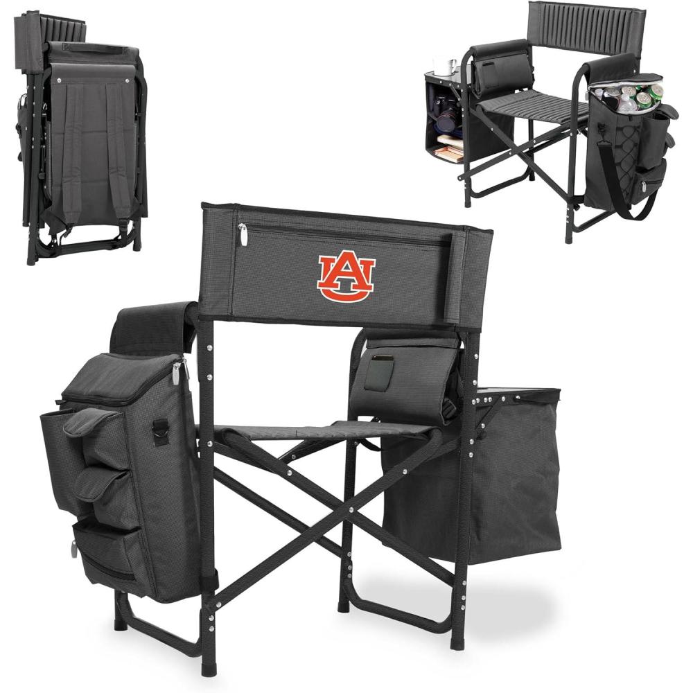 image:imagePICNIC TIME NCAA Auburn Tigers Fusion Camping Chair with Side Table and Soft Cooler