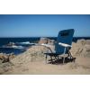 PICNIC TIME NCAA Auburn Tigers Monaco Folding Beach Chair(Navy Blue)