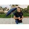PICNIC TIME NCAA Auburn Tigers Outdoor Canopy Sunshade Beach Umbrella 5.5′ – Small Patio Umbrella – Beach Chair Umbrella