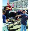 PICNIC TIME NCAA Unisex-Adult NCAA Buccaneer Portable Charcoal Grill & Cooler Tote(Grey)