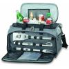 PICNIC TIME NCAA Unisex-Adult NCAA Buccaneer Portable Charcoal Grill & Cooler Tote(Grey)