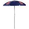 PICNIC TIME NCAA Auburn Tigers Outdoor Canopy Sunshade Beach Umbrella 5.5′ – Small Patio Umbrella – Beach Chair Umbrella