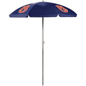 PICNIC TIME NCAA Auburn Tigers Outdoor Canopy Sunshade Beach Umbrella 5.5′ – Small Patio Umbrella – Beach Chair Umbrella