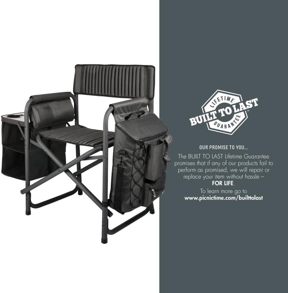 image:imageBoise State Broncos Fusion Backpack Chair with Cooler Dark Gray with Black Accents