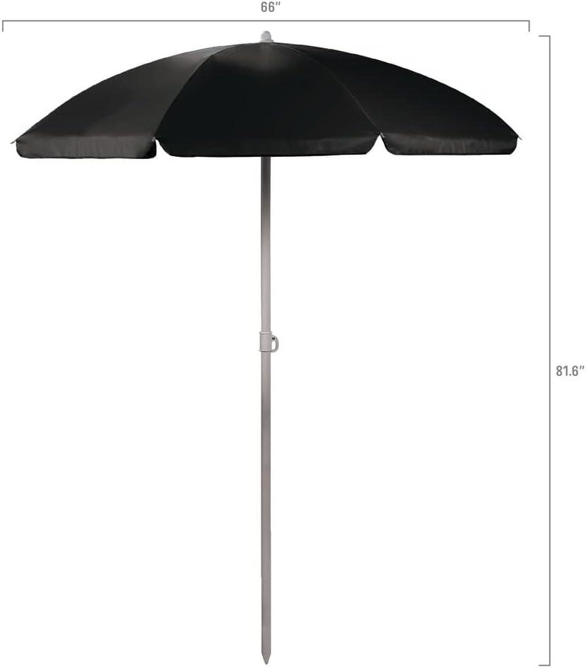 image:imagePICNIC TIME NCAA Boise State Broncos Outdoor Canopy Sunshade Beach Umbrella 55 Small Patio Umbrella Beach Chair Umbrella