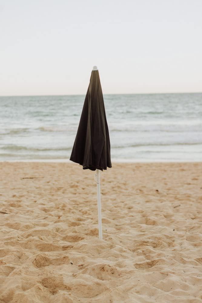 image:imagePICNIC TIME NCAA Boise State Broncos Outdoor Canopy Sunshade Beach Umbrella 55 Small Patio Umbrella Beach Chair Umbrella