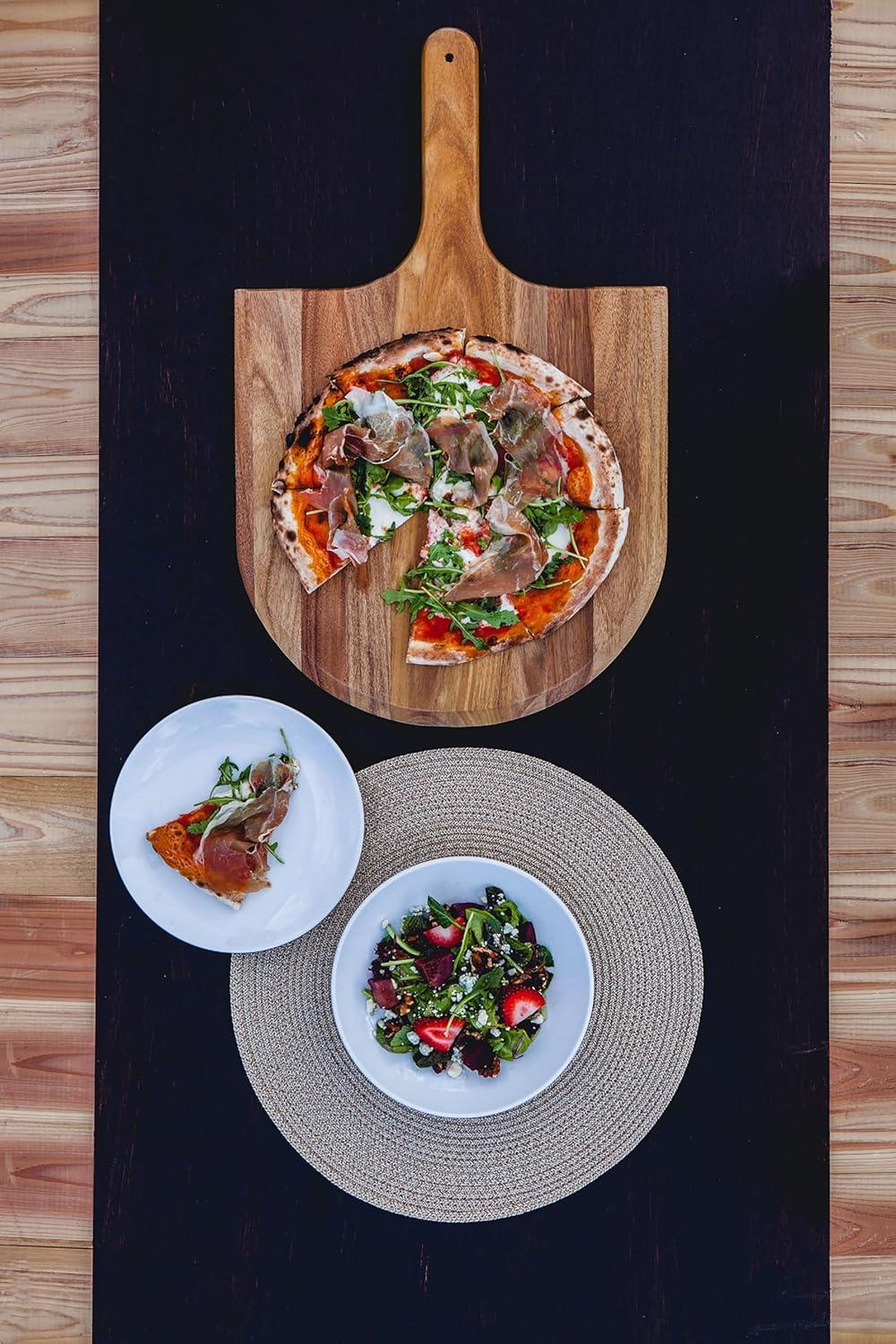 image:imagePICNIC TIME NCAA unisexadult NCAA Acacia Pizza Peel Serving PaddleAcacia Wood