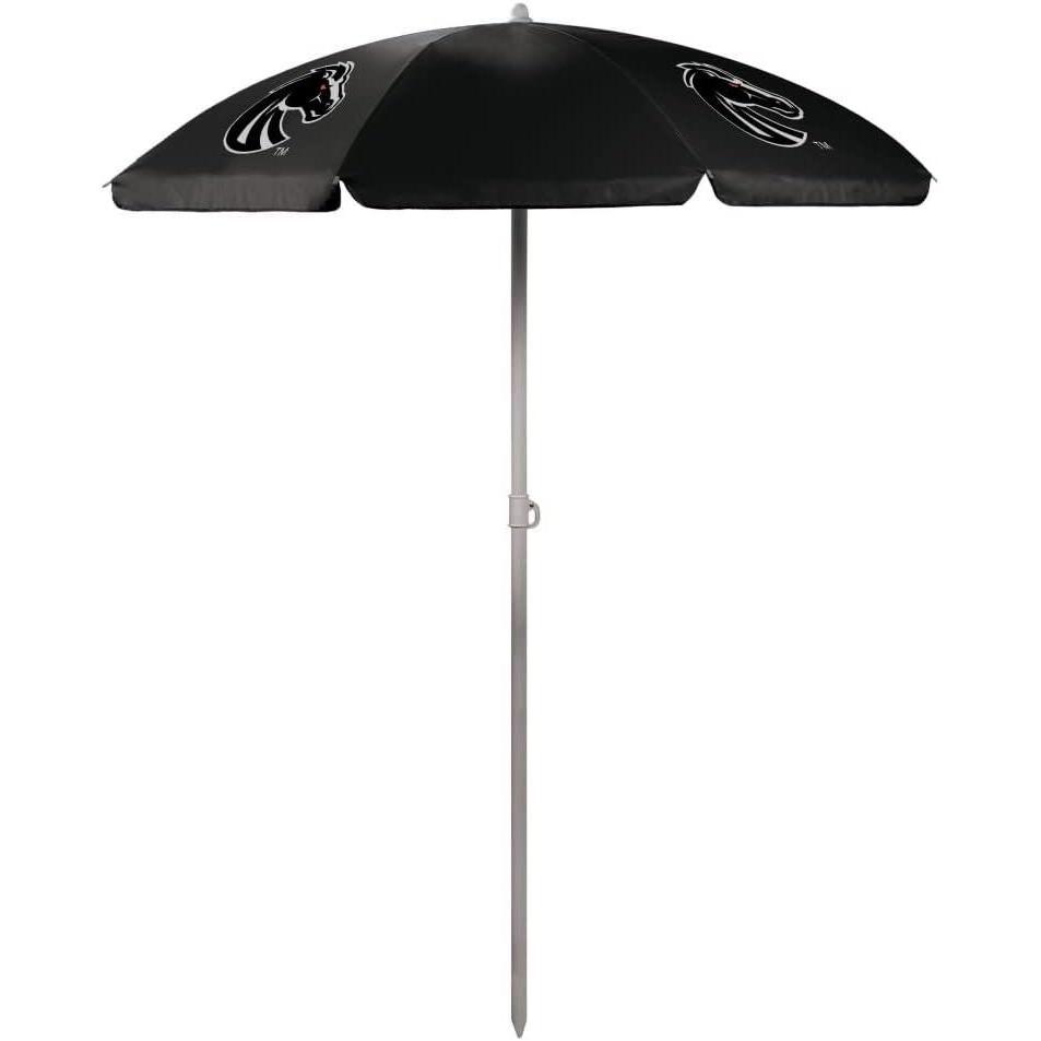 image:imagePICNIC TIME NCAA Boise State Broncos Outdoor Canopy Sunshade Beach Umbrella 55 Small Patio Umbrella Beach Chair Umbrella