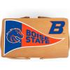 PICNIC TIME NCAA Boise State Broncos Poppy Personal Picnic Basket, Insulated Lunch Bag, Retro Lunch Box, (Beige)