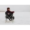 PICNIC TIME NCAA Boston College Eagles PT-XL Heavy Duty Camping Chair, XL Beach Chair, 400 lb Capacity Camp Chair, (Black)(Black)
