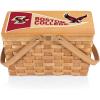 PICNIC TIME NCAA Boston College Eagles Poppy Personal Picnic Basket, Insulated Lunch Bag, Retro Lunch Box, (Beige)