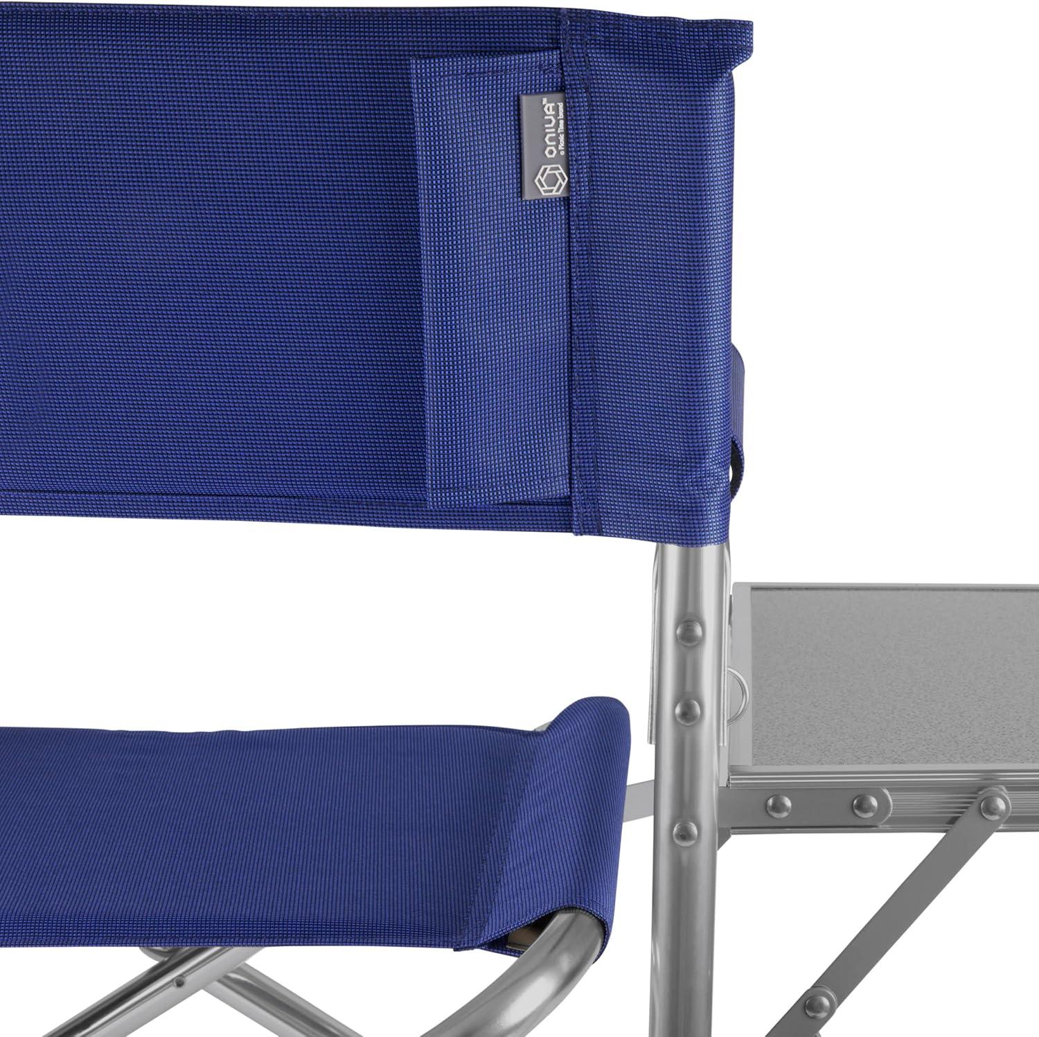 image:imagePICNIC TIME Star Wars Jedi Knight Sports Chair with Side Table Beach Chair Camp Chair for Adults Navy Blue 366 x 185 x 329