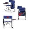 PICNIC TIME Star Wars Jedi Knight Sports Chair with Side Table, Beach Chair, Camp Chair for Adults, (Navy Blue) 36.6 x 18.5 x 32.9