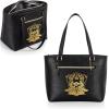 PICNIC TIME Star Wars Darth Vader Uptown Insulated Cooler Tote Bag, Stylish Lunch Bag Soft Cooler with Vegan Leather Finish and Gold Accents for Picnics Travel and Daily Use, (Black)