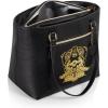 PICNIC TIME Star Wars Darth Vader Uptown Insulated Cooler Tote Bag, Stylish Lunch Bag Soft Cooler with Vegan Leather Finish and Gold Accents for Picnics Travel and Daily Use, (Black)