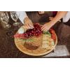 PICNIC TIME Star Wars Death Star 16” Serving Board, Wood Cheese Board, Charcuterie Board, Cutting Board (Parawood)