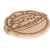 PICNIC TIME Star Wars Mandalorian Grogu Buggy 16 Inch Serving Board, Grogu Shaped Wood Cheese and Charcuterie Board, Decorative Cutting Board, (Parawood)