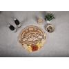 PICNIC TIME Star Wars Mandalorian Grogu Buggy 16 Inch Serving Board, Grogu Shaped Wood Cheese and Charcuterie Board, Decorative Cutting Board, (Parawood)