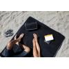 Picnic TIME Star Wars Darth Vader Geo Blanket Tote Picnic Blanket, Folding Outdoor Beach and Camping Blanket with Carry Tote and Zipper Pocket, Water Resistant Fleece, (Black with Black Exterior)
