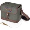 PICNIC TIME Star Wars X-Wing Beer Caddy, Beer Cooler Tote with Opener, 6-Pack Cooler, Gifts for Beer Lovers, (Khaki Green with Brown Accents)