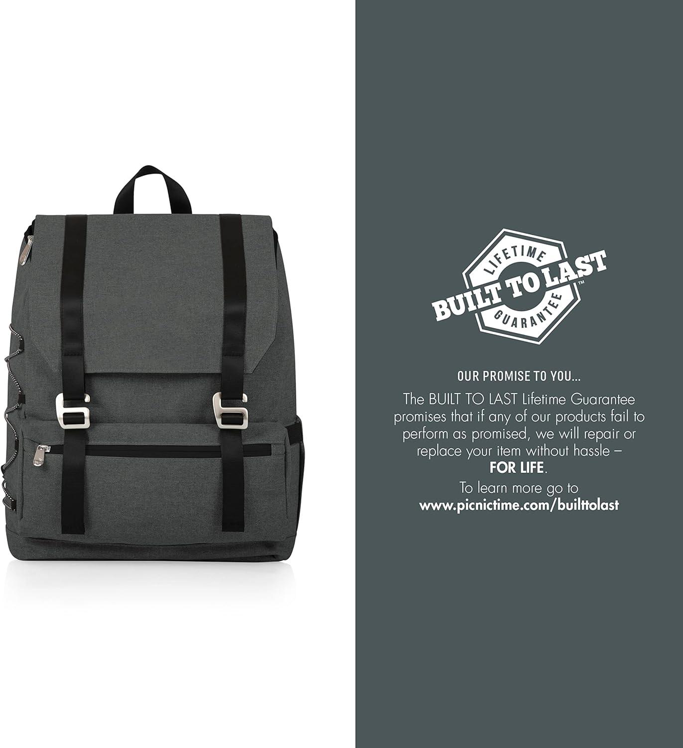 image:imagePICNIC TIME NHL Buffalo Sabres OTG Traverse Backpack Cooler Soft Cooler Backpack Hiking Backpack Heathered Gray