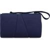 NHL Calgary Flames Outdoor Picnic Blanket Tote, Black(Navy Blue With Black Flap)