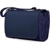 NHL Calgary Flames Outdoor Picnic Blanket Tote, Red(Navy Blue With Black Flap)