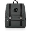 PICNIC TIME NHL Calgary Flames OTG Traverse Backpack Cooler, Soft Cooler Backpack, Hiking Backpack, (Heathered Gray)