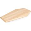 PICNIC TIME Coffin Serving Board, Novelty Charcuterie Board, Coffin-Inspired Durable Wood Serving Platter and Charcuterie Set with Hole for Wall Mounting, Stylish Spooky Piece Wall Decor (Parawood)