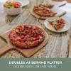 PICNIC TIME Personal 10-Inch Pizza Peel Set of 2, Acacia Wood Pizza Peel Paddles, Pizza Serving Paddles, Bread Peels, (Acacia Wood)