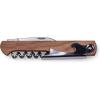PICNIC TIME Deluxe Waiter Style Corkscrew, Stainless Steel Waiter-Style Corkscrew, Wine Corks Opener, Wine Bottle Opener with Small Retractable Foil Cutting Knife (African Arbor)