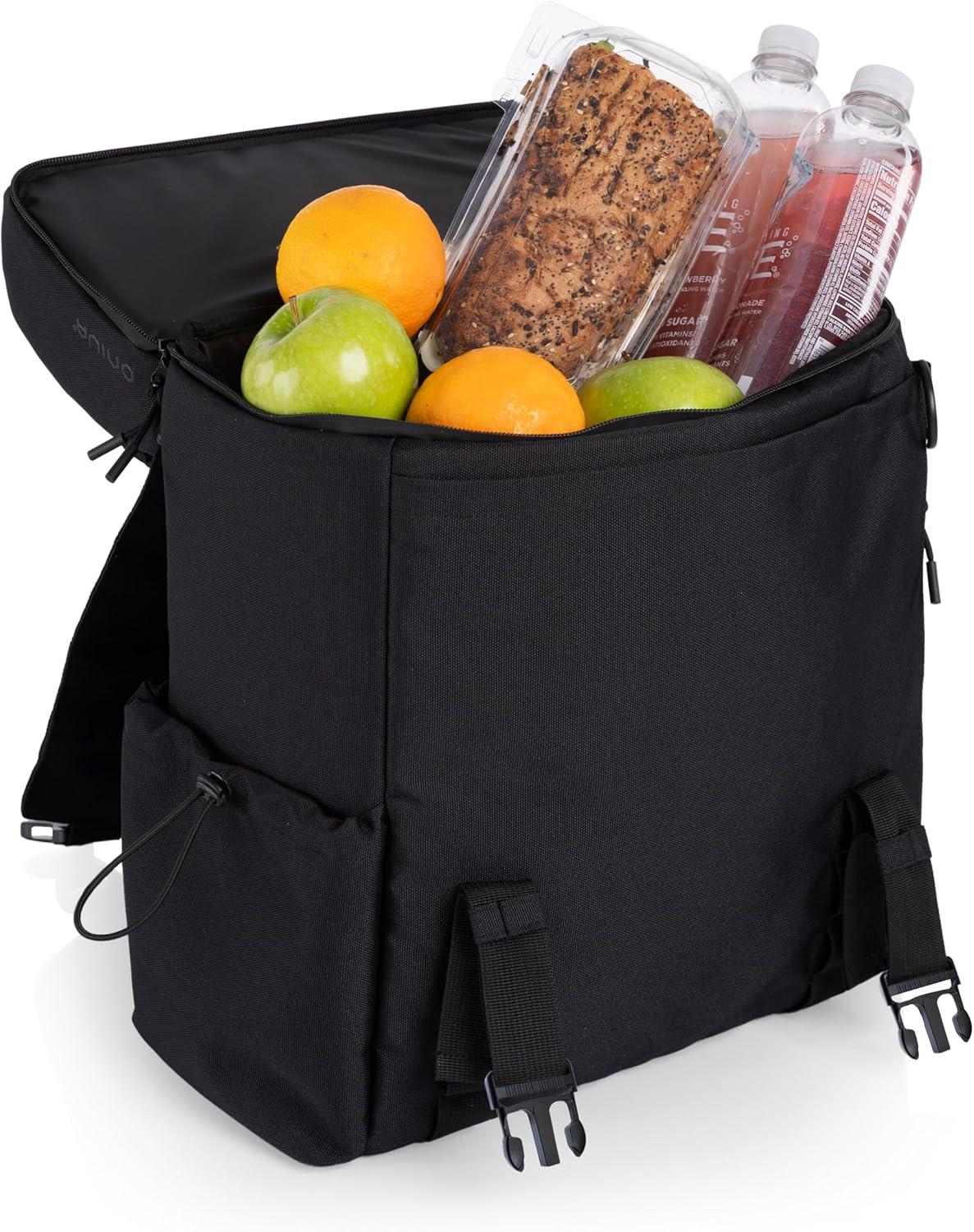 image:imagePICNIC TIME Turismo 20 Travel Backpack Cooler with Superior Cooling amp Capacity Modern Backpack Cooler Fully Insulated Hiking and Outdoor Lunch Bag with Water Resistant Interior and Pockets Black
