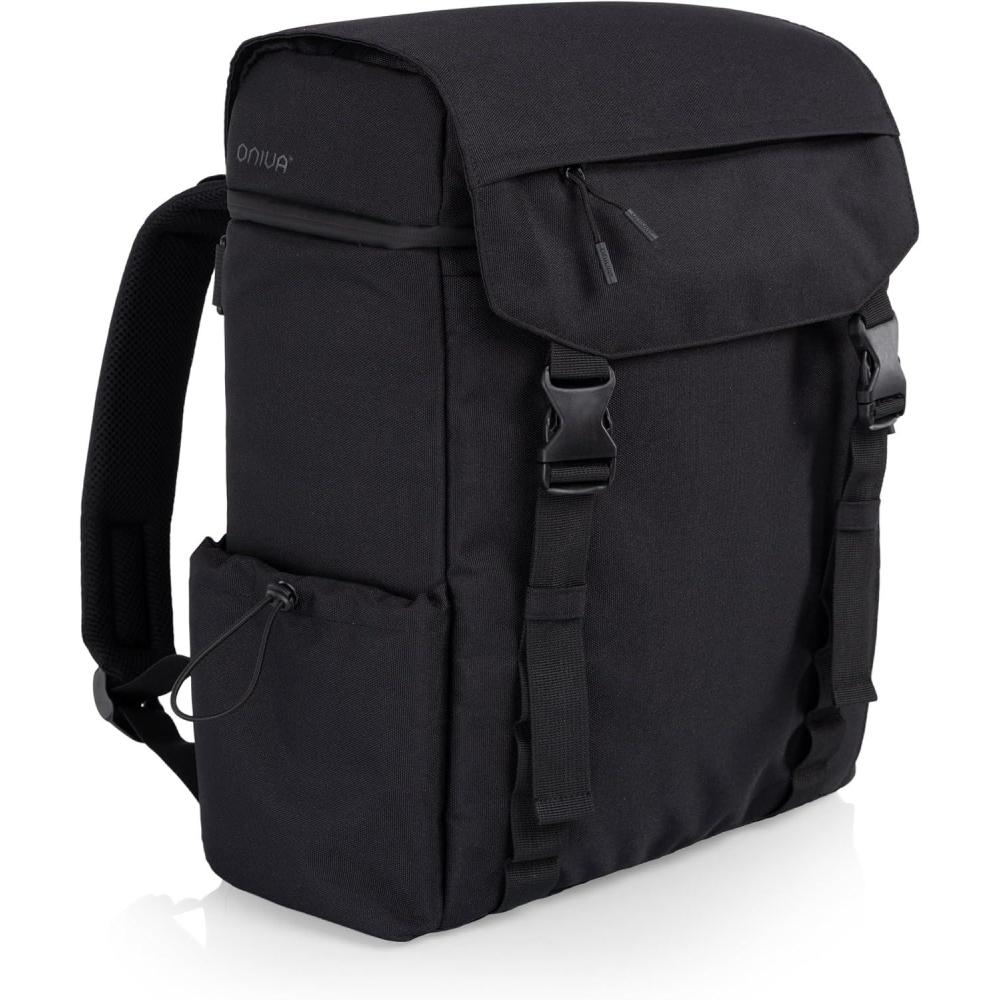 image:imagePICNIC TIME Turismo 20 Travel Backpack Cooler with Superior Cooling amp Capacity Modern Backpack Cooler Fully Insulated Hiking and Outdoor Lunch Bag with Water Resistant Interior and Pockets Black
