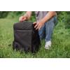 PICNIC TIME Turismo 2.0 Travel Backpack Cooler with Superior Cooling & Capacity, Modern Backpack Cooler, Fully Insulated Hiking and Outdoor Lunch Bag with Water Resistant Interior and Pockets, (Black)