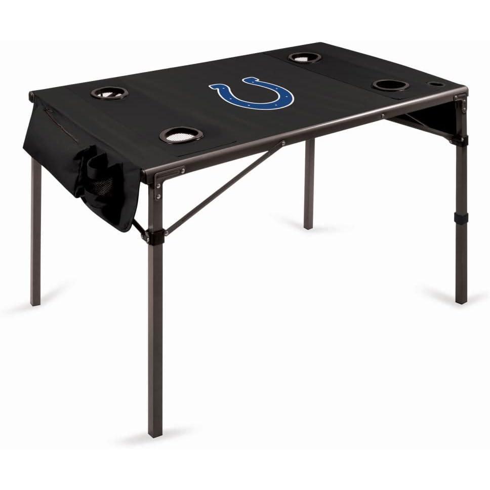 image:imagePICNIC TIME NFL Portable Soft Top Travel Table BlackIndianapolis Colts