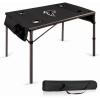 PICNIC TIME NFL Portable Soft Top Travel Table, Black(Atlanta Falcons)