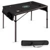 PICNIC TIME NFL Portable Soft Top Travel Table, Black(New York Jets)
