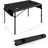 PICNIC TIME NFL Portable Soft Top Travel Table, Black(Tampa Bay Buccaneers)
