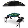 PICNIC TIME NFL Portable Soft Top Travel Table, Black(Los Angeles Chargers)
