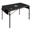 PICNIC TIME NFL Portable Soft Top Travel Table, Black(Miami Dolphins)