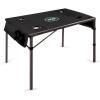 PICNIC TIME NFL Portable Soft Top Travel Table, Black(New York Jets)
